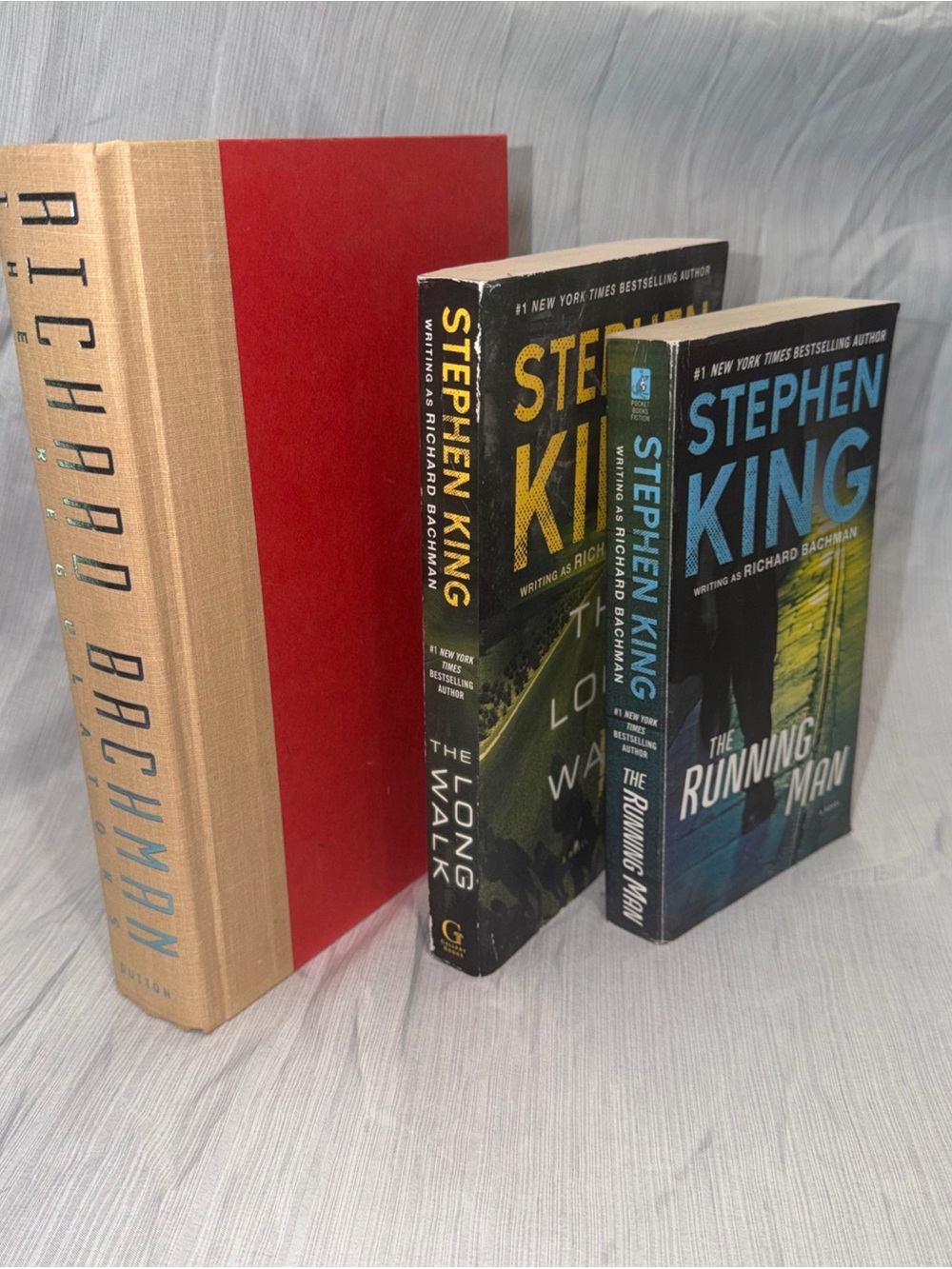 Stephen King & Richard Bachman Hardcover Horror Lot Regulators Long Walk Running